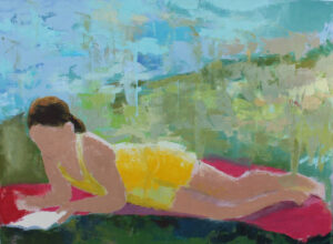 KATE HANLON
Reader
oil on canvas
30 x 40 inches
$2500