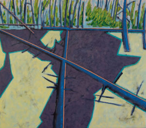 RICHARD KEEN
Harpswell Woods No. 17
oil on canvas
42 x 48 inches
$7000