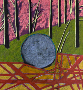 RICHARD KEEN
Flat Rock No. 6 (Surry)
acrylic and oil on canvas
30 x 28 inches
$3800