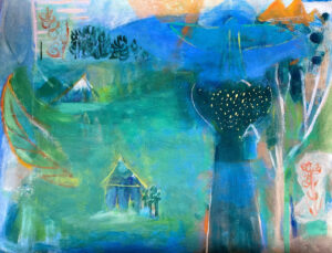 HEIDI DAUB
Back To The Land
acrylic on panel, 19 x 25 inches
$2400