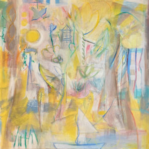HEIDI DAUB
The Storied Earth
acrylic on linen, 36 x 36 inches
$3800