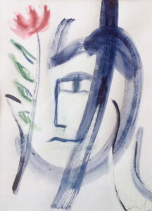 HEIDI DAUB
What I Know
acrylic on paper, 12 x 9 inches
$1200