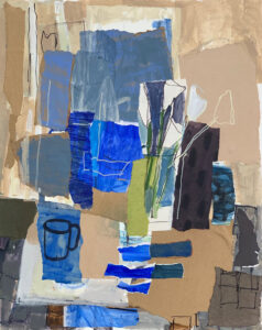 ROSIE MOORE
Blue Window
mixed media on canvas, 30 x 24 inches