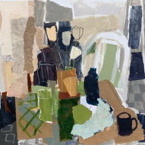 ROSIE MOORE
White Chair with Green Table
mixed media on canvas, 30 x 30 inches
SOLD