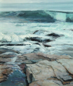 JUDY BELASCO
Mid-Tide, Schoodic
oil on panel, 6.5 x 5.5 inches
$800