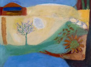 HEIDI DAUB
Where We Go
1995, acrylic on paper, 22 x 30 inches
$2500