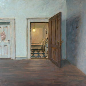 ALISON RECTOR
Warm Bath
1997, oil on panel, 11.5 x 12 inches
$2200