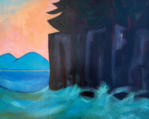 PHILIP BARTER (1939–2024)
Ironbound III
2002, oil on board, 22 x 30 inches
$8000