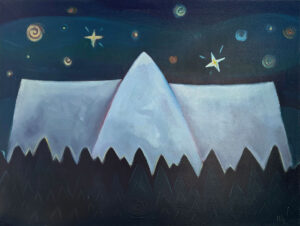 PHILIP BARTER (1939–2024)
Mt Katahdin
oil on board, 36 x 48 inches
$20,000