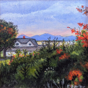 PRISCILLA BARTER
Frenchman's Bay
acrylic on canvas, 4 x 4 inches
$350