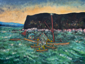 PHILIP BARTER (1939–2024)
Taking Up
2021
acrylic on canvas, 36 x 48 inches
$20,000