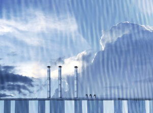JEFFERY BECTON
The Blue of Unknowing
photomontage on aluminum
22.25 x 30 inces
$4800