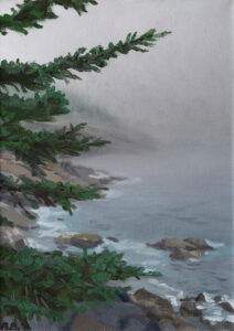 ARD BERGE
Hunters Head in the Fog
oil on linen, 7 x 5 inches
$475