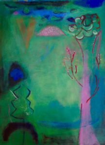 HEIDI DAUB
Sylvan
acrylic on paper, 30 x 22 inches
$2600