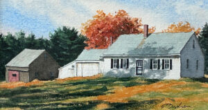 GREGORY DUNHAM
Colors On The Shore
watercolor, 4 x 7 inches
framed with museum glass
$800