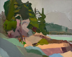 RICK FOX
Bracy Cove, Mt. Desert
oil on canvas,
16 x 20 inches
$3300