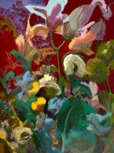 RICK FOX
Upward
oil on canvas,
40 x 30 inches
$5500