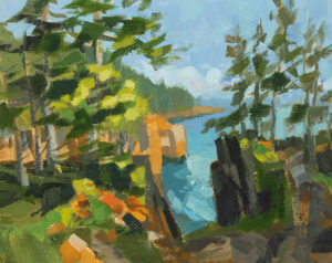 PHILIP FREY
Afternoon Ravens Nest
oil on panel, 8 x 10 inches
$1000