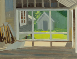 PHILIP FREY
Inside Outside
oil on linen, 11 x 14 inches
$1800