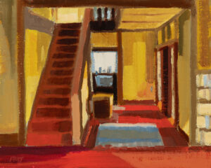PHILIP FREY
Red and Gold
oil on panel, 8 x 10 inches
$1000