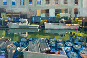 PHILIP FREY
Wharf Colors
oil on linen, 40 x 60 inches
$14,000