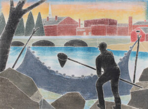 KATE HANLON
Elvering
while-line woodblock
12 x 16 inches
$1500
$1850 framed