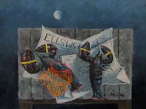 WILLIAM IRVINE
Ellsworth Lobsters
oil on canvas, 30 x 40 inches
$8000