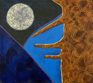 RICHARD KEEN
Cold Moon, Blue Hill Mountain
acrylic and oil on canvas, 18 x 20 inches
$2600