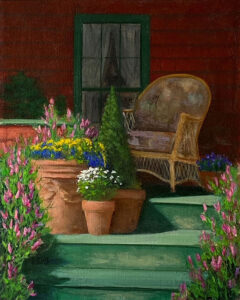 JOSEPH KEIFFER
Red Shingles
oil on canvas, 12 x 10 inches
$1200