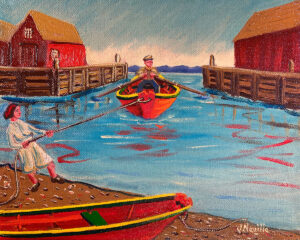 JOHN NEVILLE
The Haul
oil on canvas, 10 x 8 inches
$1400