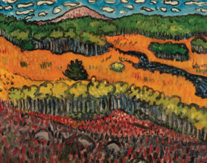 PHILIP BARTER (1939–2024)
Blueberry Ground
1972
oil on board, 16 x 20 inches
SOLD