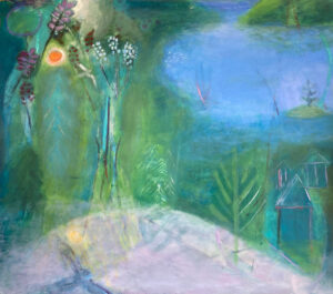 HEIDI DAUB
BLUE HILL
High On The Mountain
acrylic on paper, 22 x 26 inches
$2600