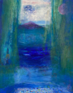 HEIDI DAUB
BLUE HILL
The Long View
acrylic on paper, 15.5 x 12 inches
$1800