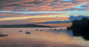 JOSEPH KEIFFER
A Summer Evening
oil on canvas, 20 x 36 inches
$4800