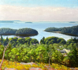 JOSEPH KEIFFER
BROOSVILLE
Brooksville Harbor
oil on canvas, 18 x 20 inches
$3500