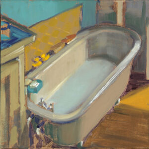 ALISON RECTOR
Rubber Ducky Tub
oil on canvas, 12 x 12 inches
$2000