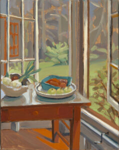 ALISON RECTOR
Tomatoes & Apples
oil on canvas, 14 x 11 inches
$2000