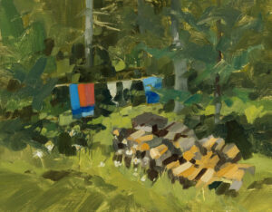 PHILIP FREY
Clothesline Study
oil on panel, 12 x 16 inches
$2000
