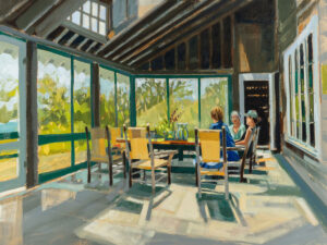 PHILIP FREY
Conversation on the Porch
oil on linen, 30 x 40 inches
$7800