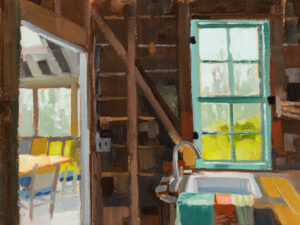 PHILIP FREY
From the Kitchen
oil on linen panel, 12 x 16 inches
$2000