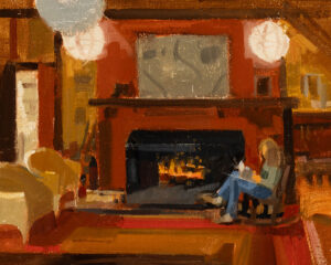 PHILIP FREY
Reading
oil on linen panel, 8 x 10 inches
SOLD