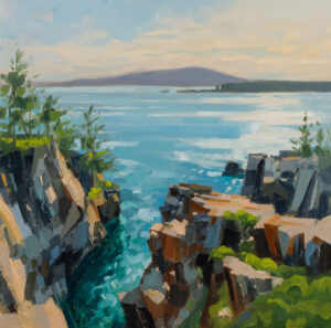 PHILIP FREY
The Sparkle of Ravens Nest
oil on canvas, 20 x 20 inches
$3000