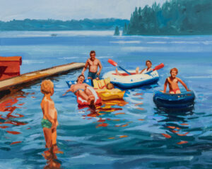 PHILIP FREY
When We Were Kids
oil on linen, 24 x 30 inches
$4200