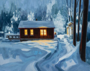 PHILIP FREY
Winter Storm Lights
oil on linen, 24 x 30 inches
$4200