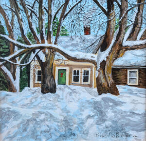 PRISCILLA BARTER
The Old Smith House
acrylic on panel, 6 x 6 inches
$475
