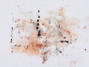 RAGNA BRUNO (1935–2026)
Abstraction with Dots
oil on Japanese paper, 8 x 10.625 inches
$2600