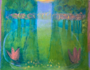 HEIDI DAUB
Cloud Of Many Moons
acrylic on paper, 18 x 24 inches
$2500