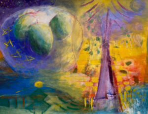 HEIDI DAUB
Star Bowl
acrylic on paper, 19 x 24 inches
$2500