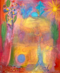 HEIDI DAUB
Sun's Promise
acrylic on linen, 36 x 30 inches
$3600