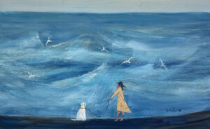 WILLIAM IRVINE
A Walk with Tam
oil on canvas, 30 x 48 inches
$9400
